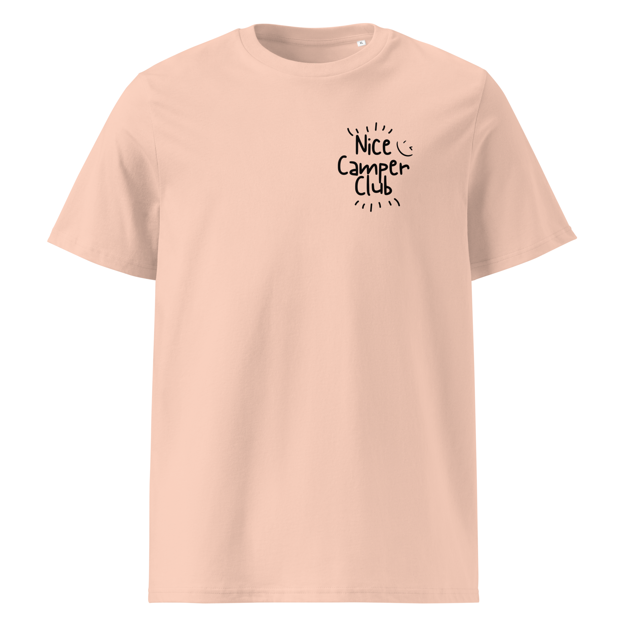 Vanlife Bekleidung Design Nice Camper Club Brust-Link Print