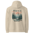 Nice Wave Woid & Wave Hoodie aus Bio-Baumwolle – inspiriert von bayerischem Bergwald, Freiheit und Natur. Nachhaltige Mode mit Seele. scheiß danix dann feid da nix