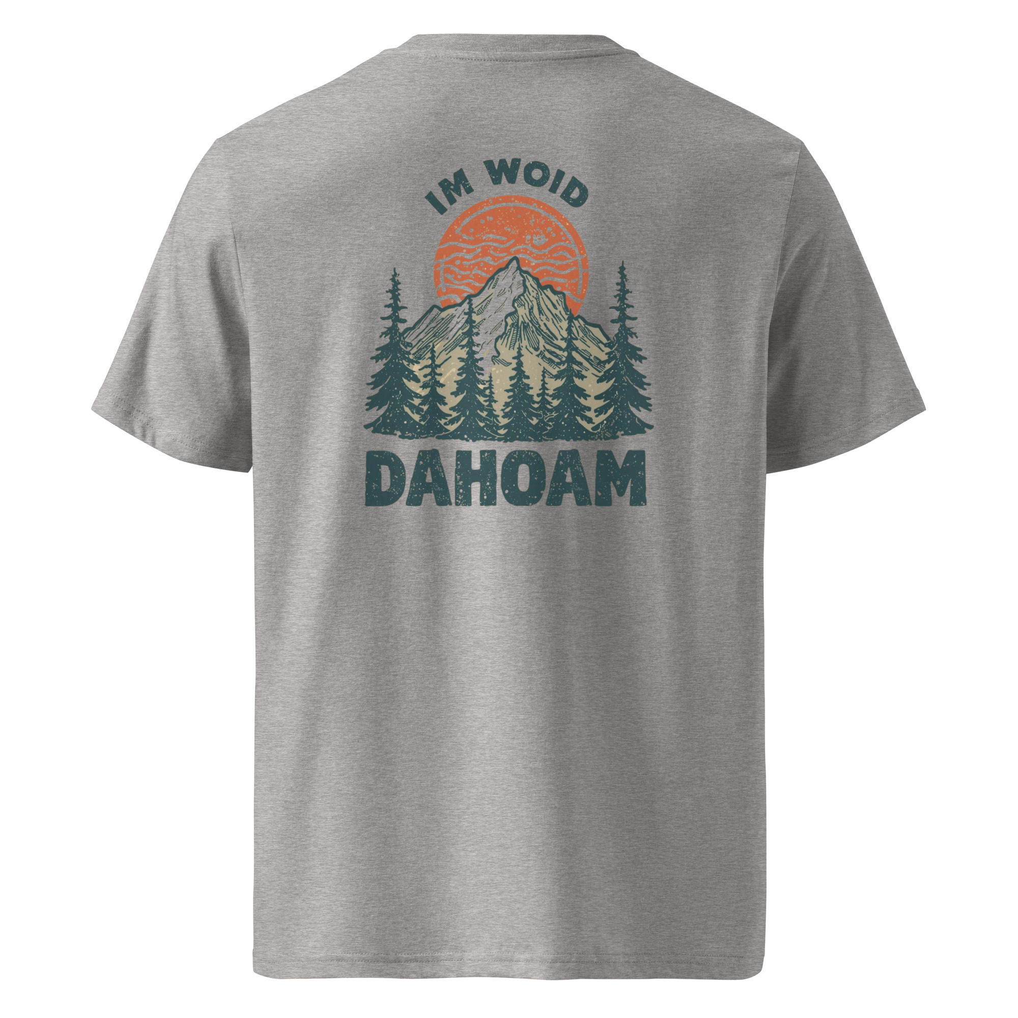 Woid & Wave Hoodie aus Bio-Baumwolle – inspiriert von bayerischem Bergwald, Freiheit und Natur. Nachhaltige Mode mit Seele. im woid dahoam