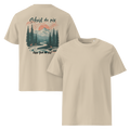 Woid & Wave Shirt aus Bio-Baumwolle – inspiriert von bayerischem Bergwald, Freiheit und Natur. Nachhaltige Mode mit Seele