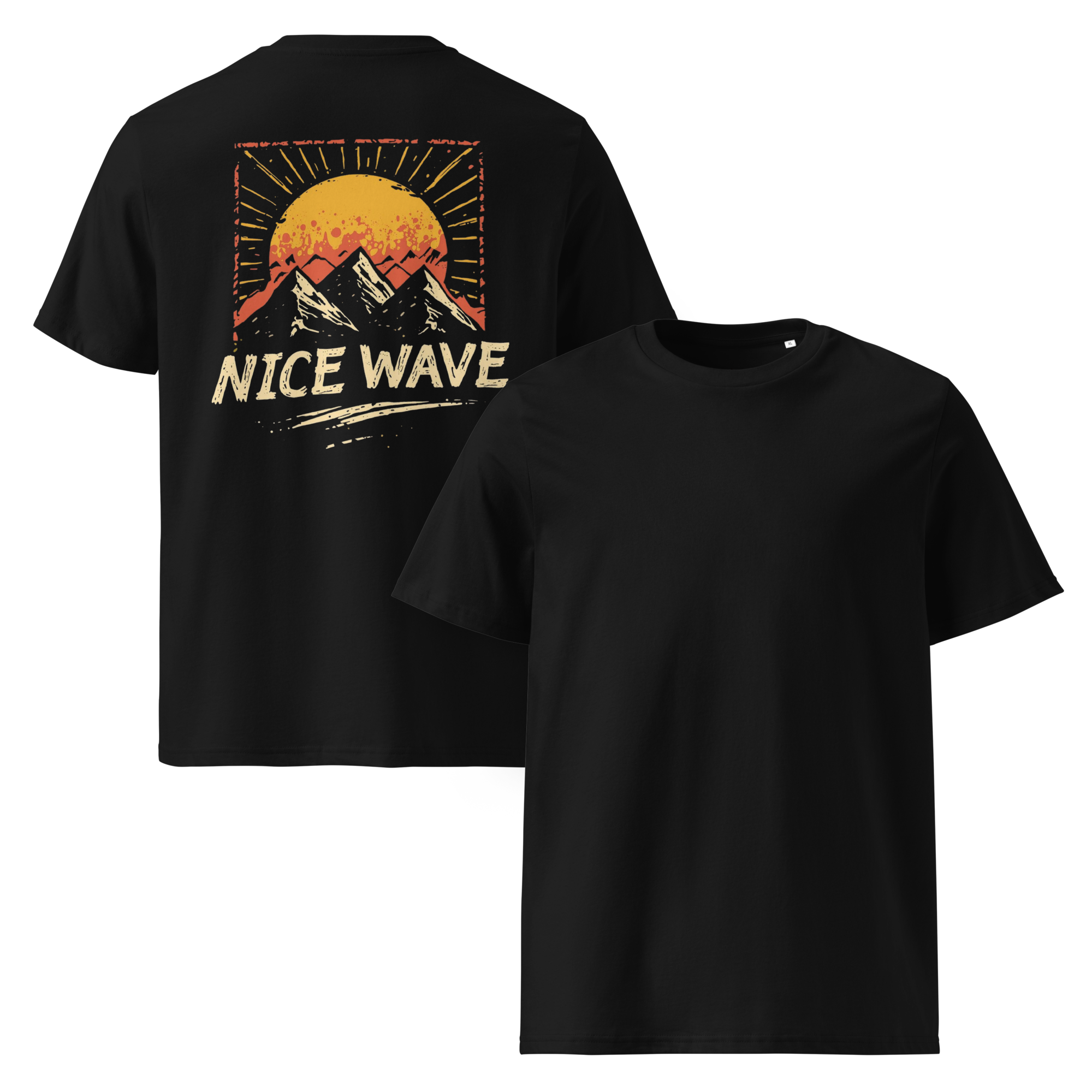 Woid & Wave Hoodie aus Bio-Baumwolle – inspiriert von bayerischem Bergwald, Freiheit und Natur. Nachhaltige Mode mit Seele.